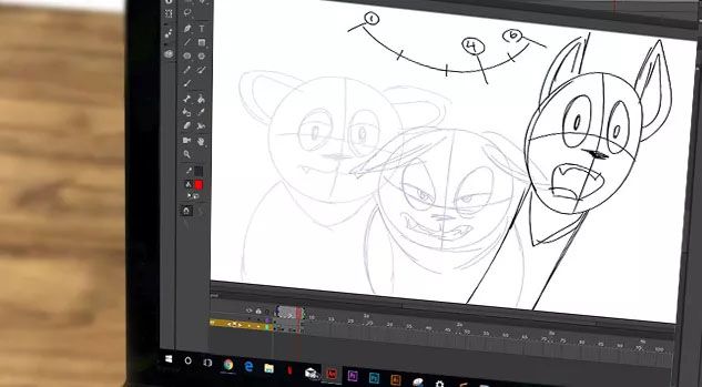 animation on adobe animate
