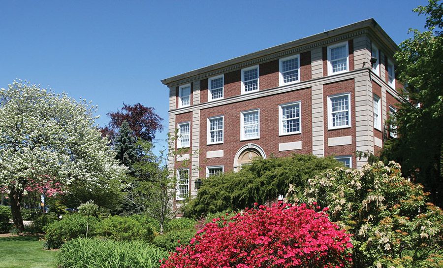 adelphi campus building