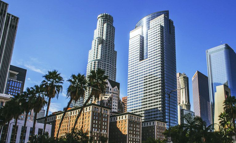 downtown LA buildings