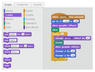 scratch block coding example